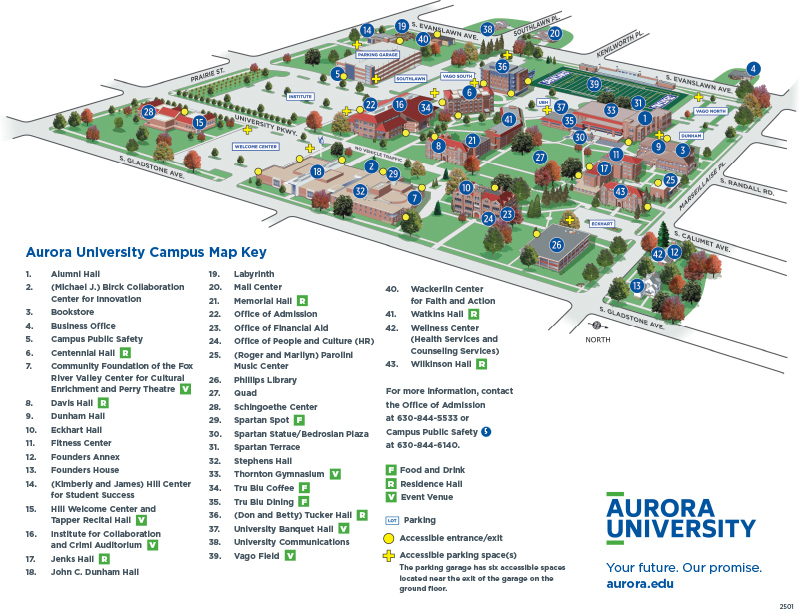 AU Campus Map