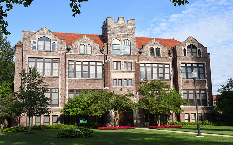 Modern Eckhart Hall