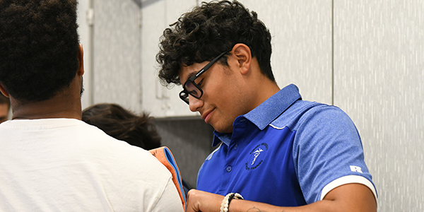 Male Athletic Training student.