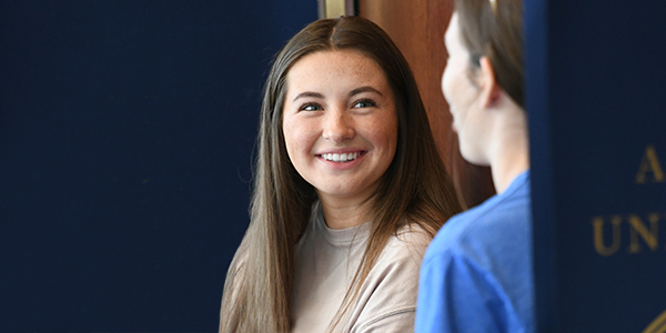 Explore AU's graduate social work programs on January 25