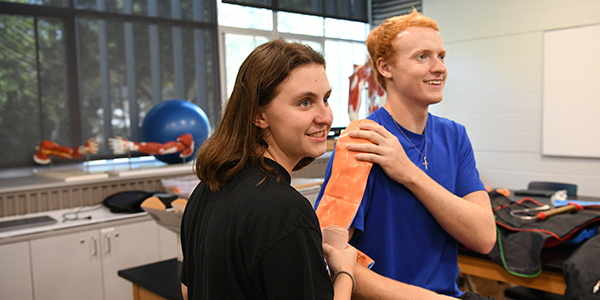 Female Athletic Training student.