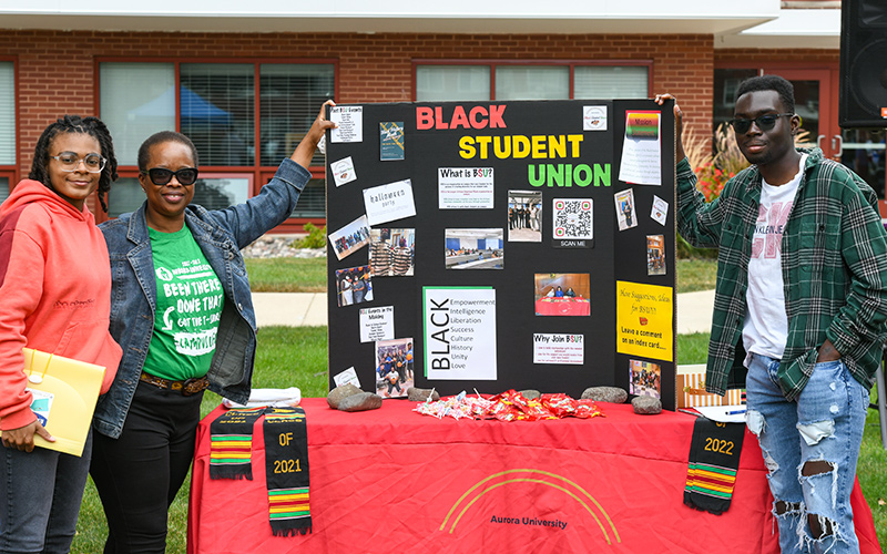 The Black Student Union (BSU) promotes cultural unity.