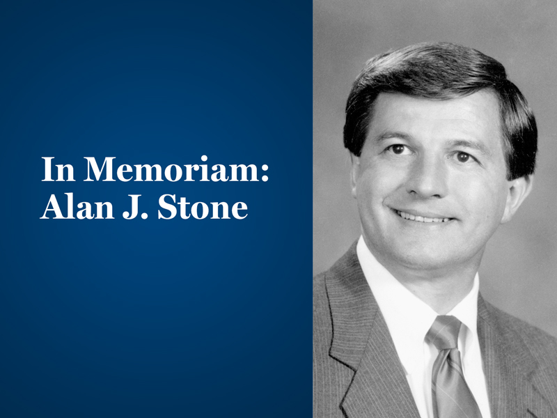 Alan J. Stone