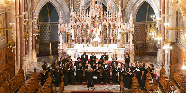 AU Chorale performs in Ireland