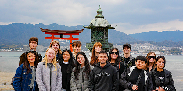 Students in Japan.