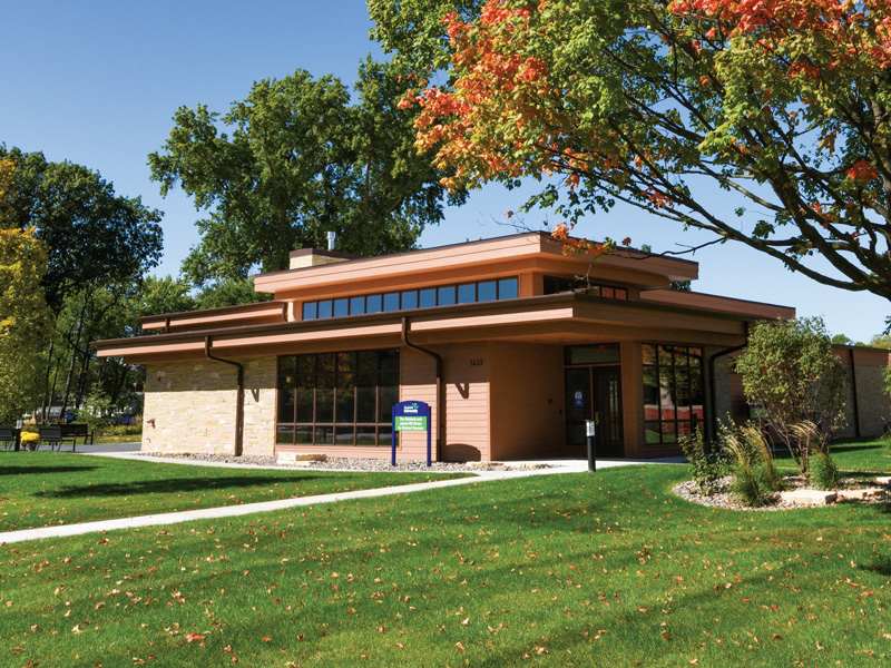 Exterior of Hill Center for Student Success