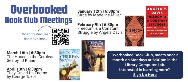 Overbooked Book Club Spring 2026