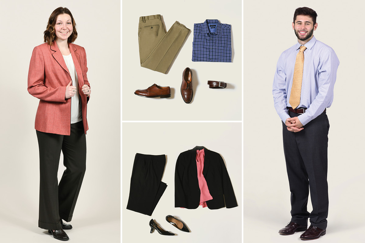 Professional Clothing Examples