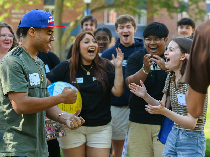 Students at Welcome U